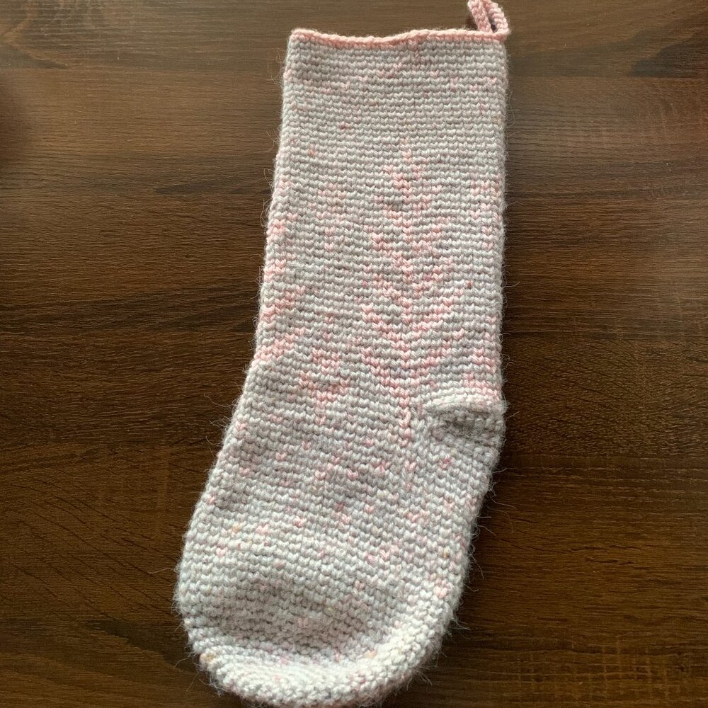 Handmade Spruce Tree Christmas Stocking - Picture 10 of 10